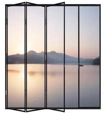那曲极窄折叠门